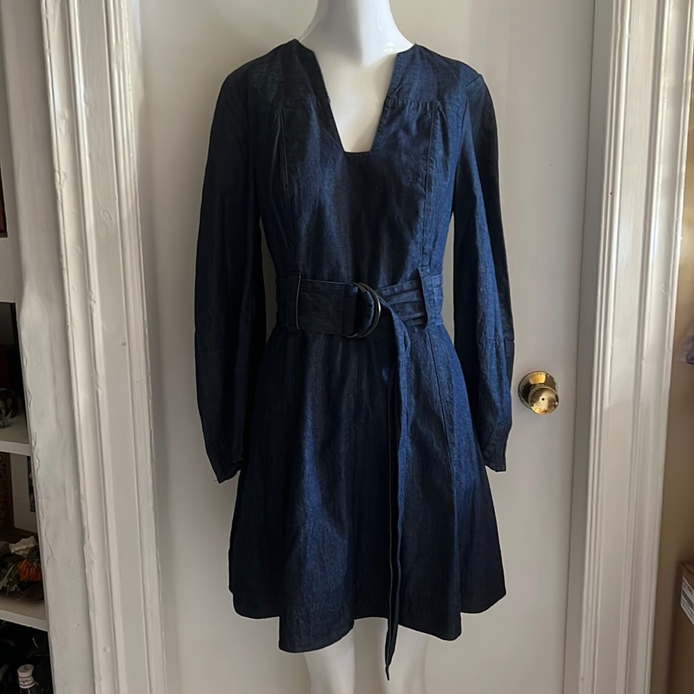 Denim Tailored Free People Dress